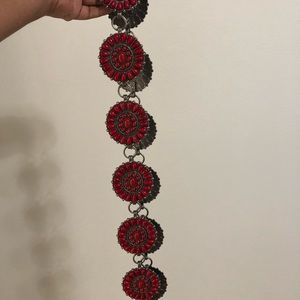 Red Concho L&B belt